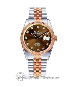 Đồng hồ Olym Pianus OP89322AGSR-N - Nam - Kính Sapphire - Automatic (Tự Động) Dây Kim Loại - Chính Hãng - Size 40mm